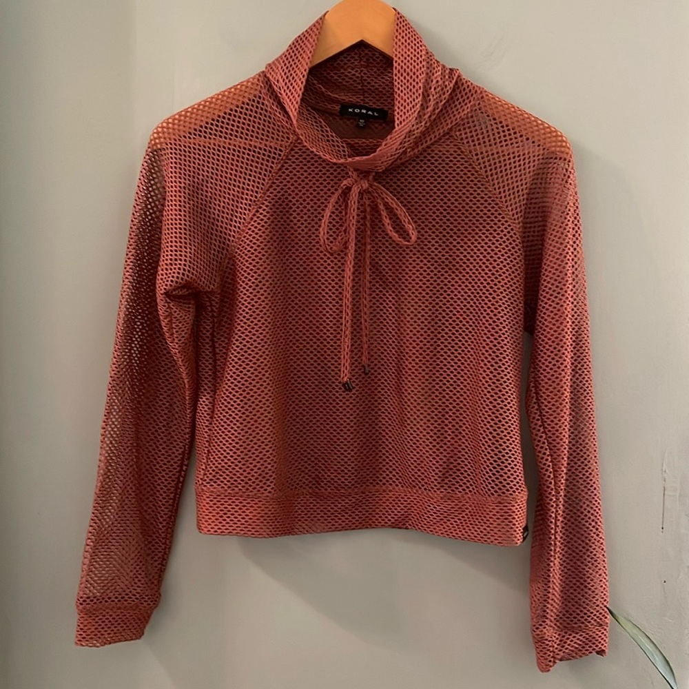 Koral Pump Mesh Pullover - XS